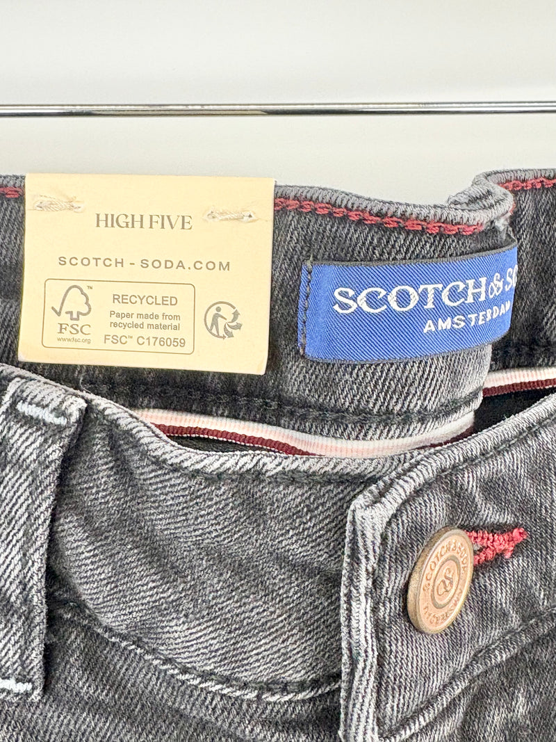 Scotch & Soda 'High Five' Charcoal Slim-Fit Denim Jeans - W32