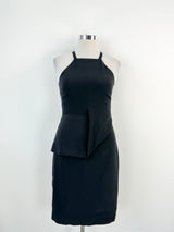 Saba 'Abbie' Folded Black Dress NWT - AU12