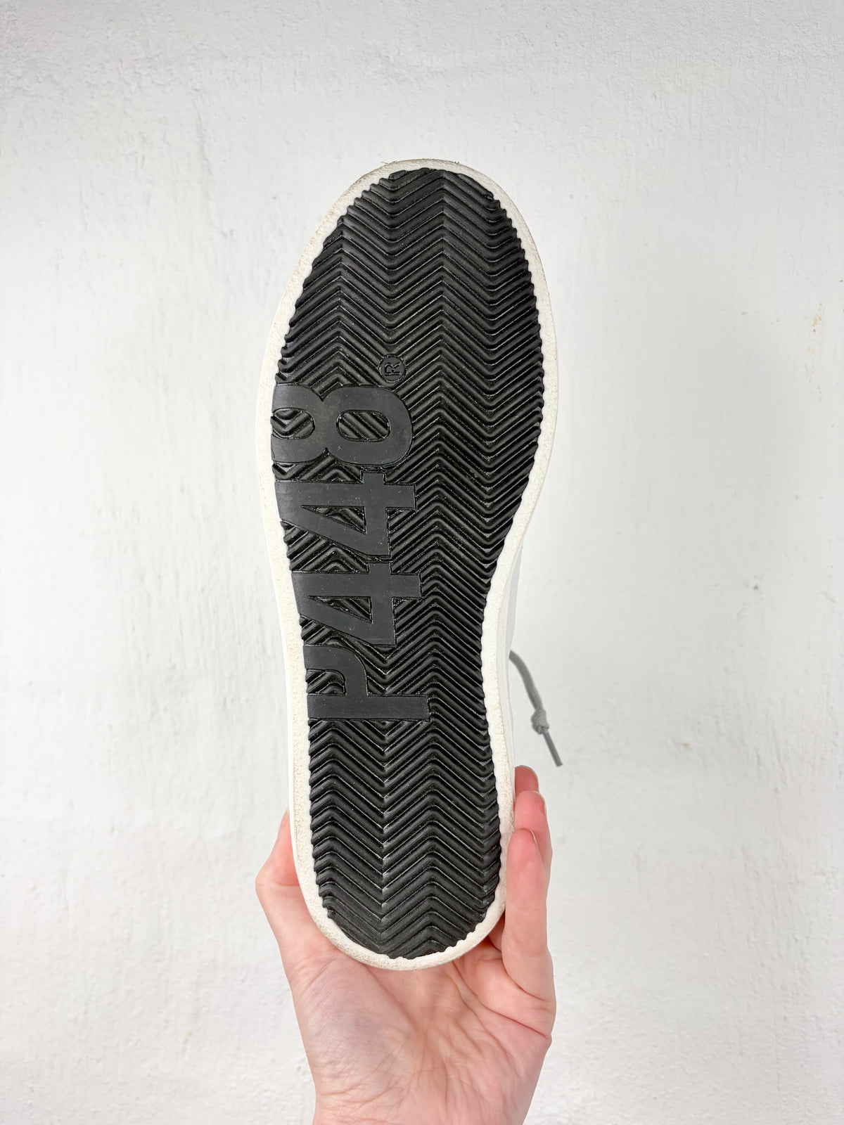 P448 High Top Metallic Sneakers - EU40
