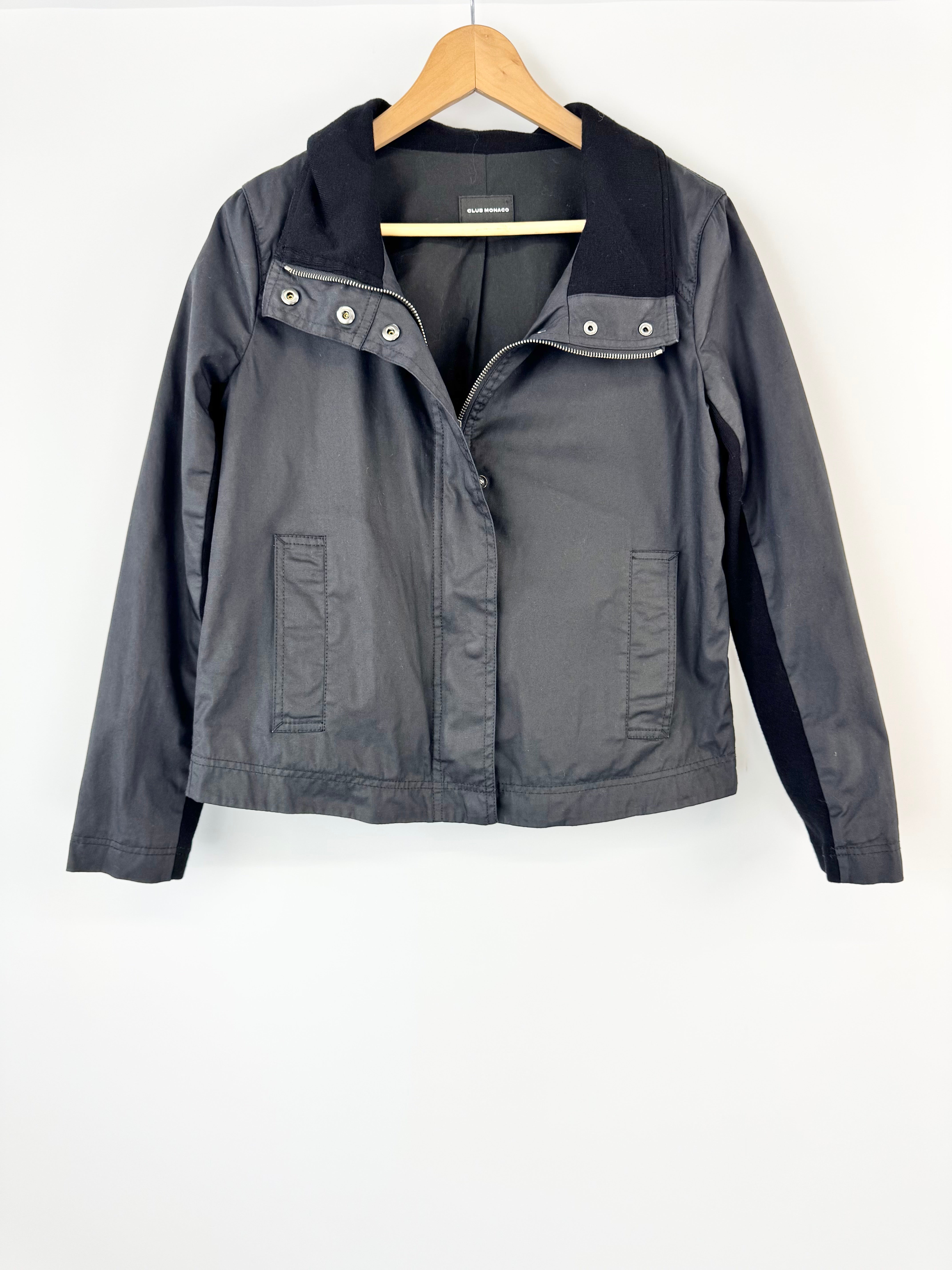 Club Monaco Black Lightweight Jacket - AU10