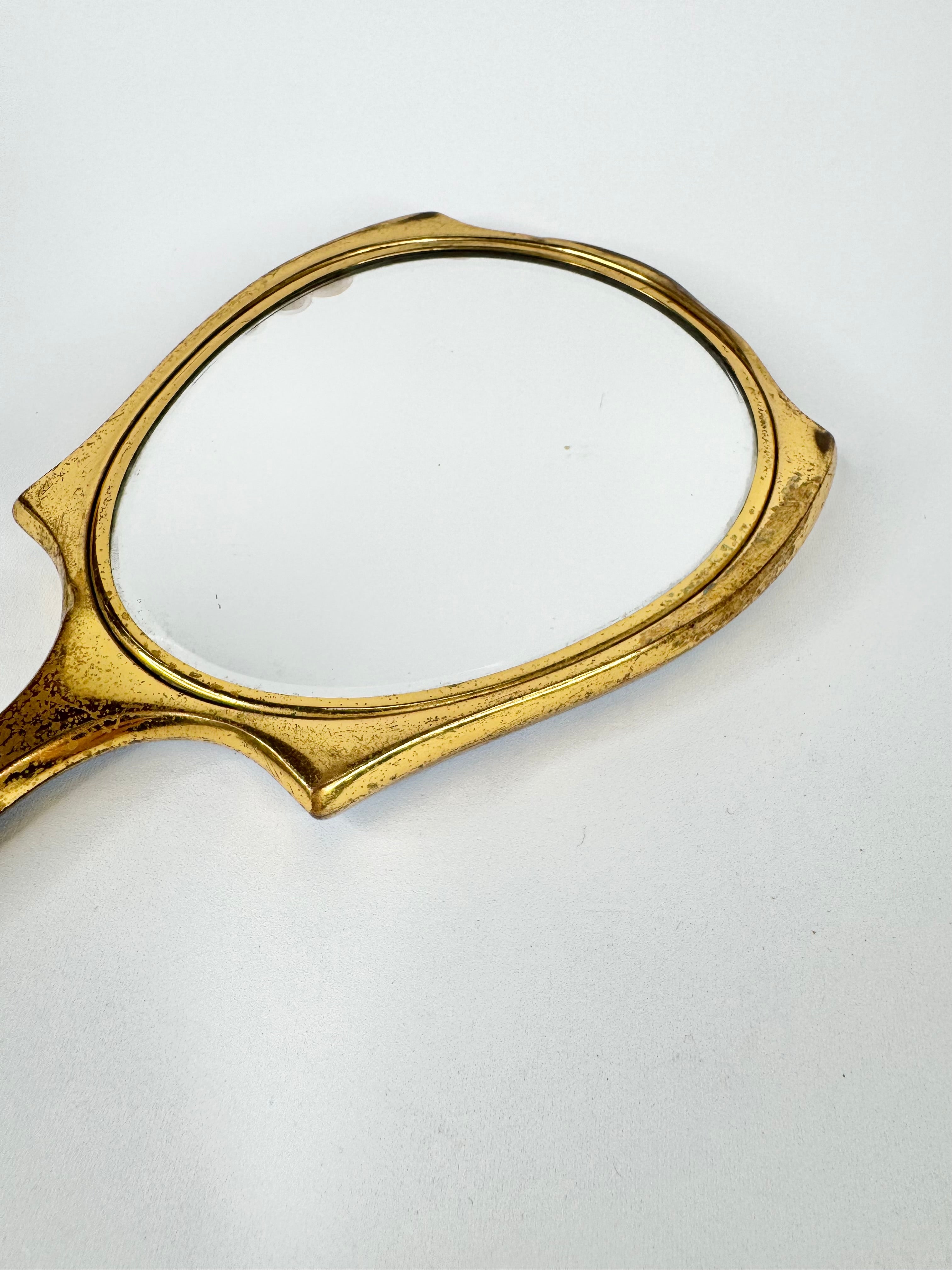 Vintage Art Deco Blue Guilloché Enamel Vanity Set