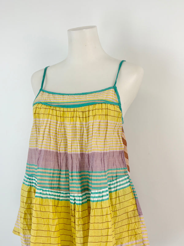 Gorman Multicolour Striped Silk-Blend Camisole - AU8