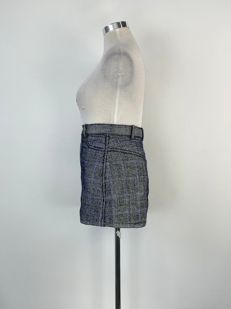 Dion Lee Tweed Wool-Blend Mini Skirt - AU14