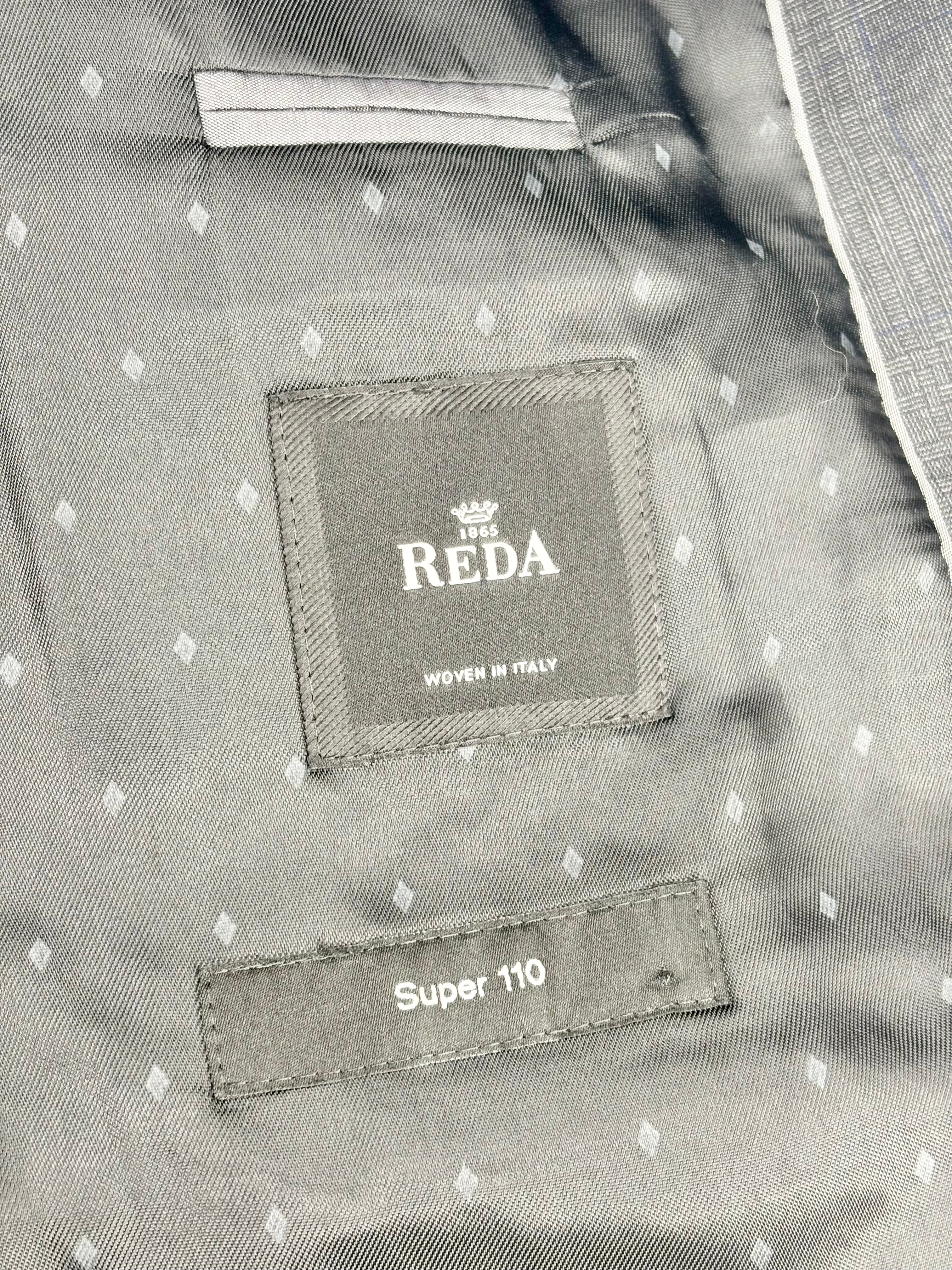 Hugo Boss 'Reda' Charcoal Check Wool Blazer - XS