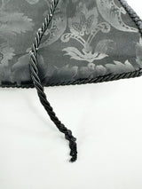 Vintage 1997 Dolce & Gabbana Black Brocade Handbag