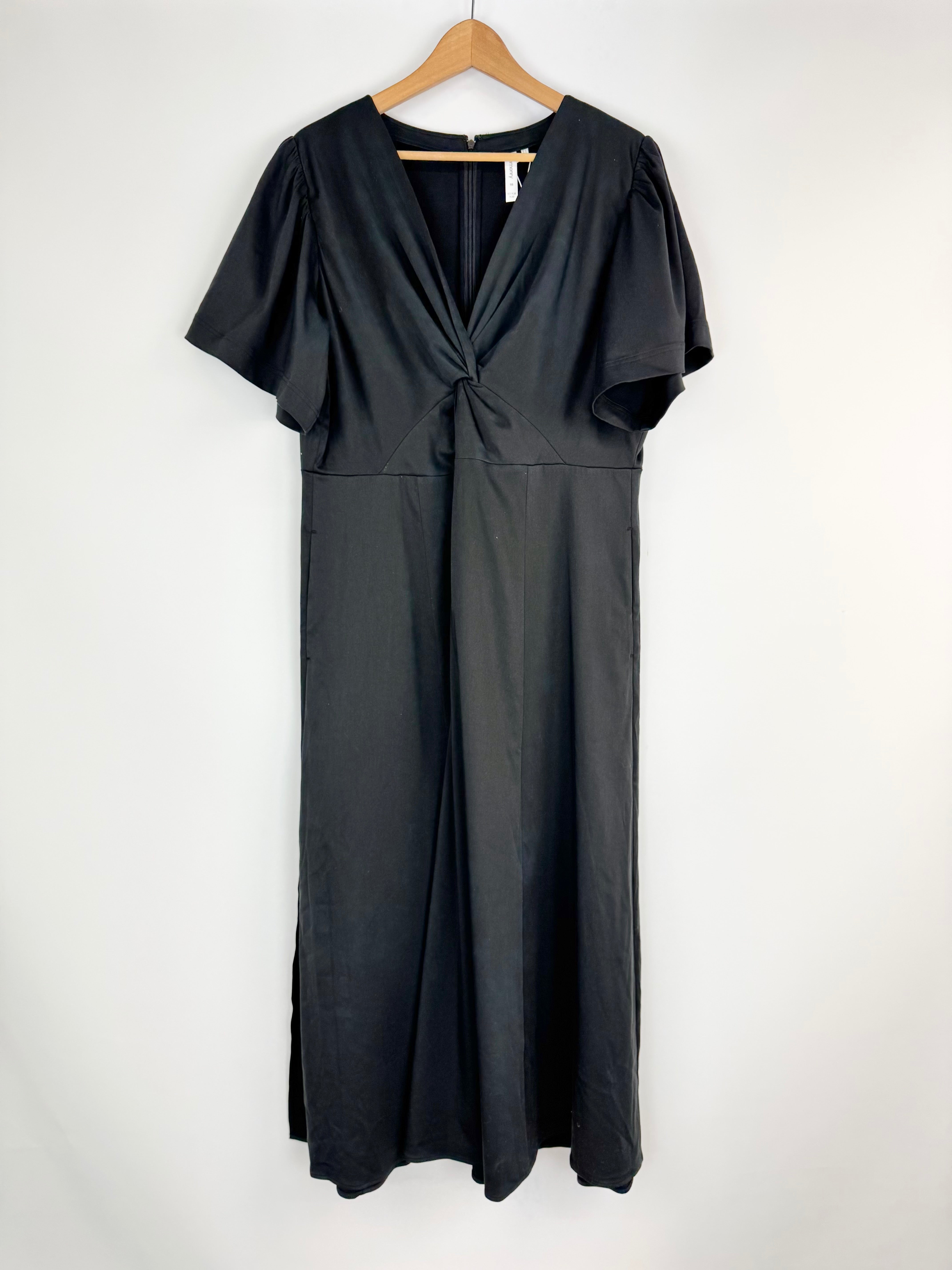 Commonry Black Tencel Dress NWT - AU16