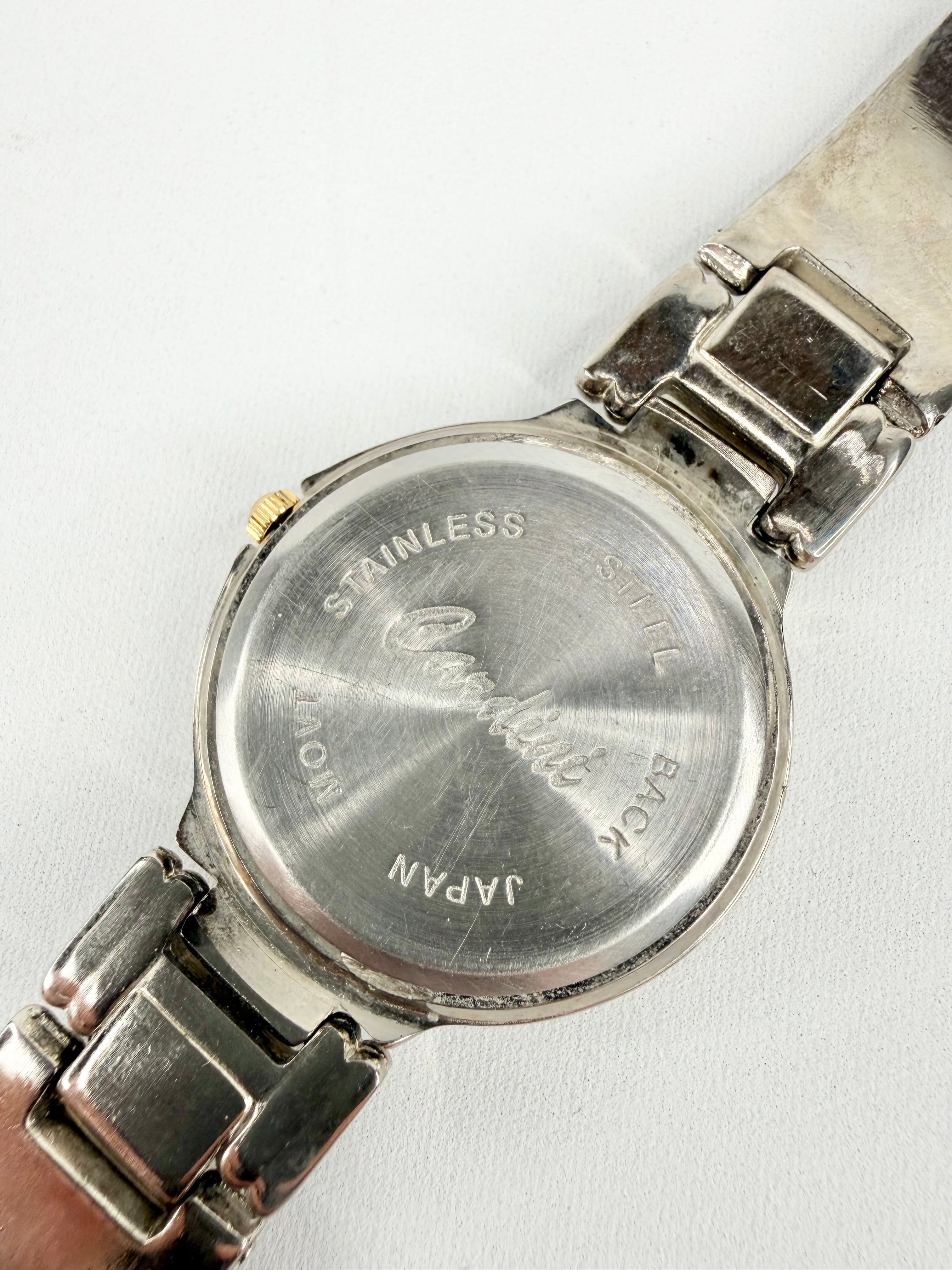 Cardini Gold & Silver Duo Tone Quartz Watch