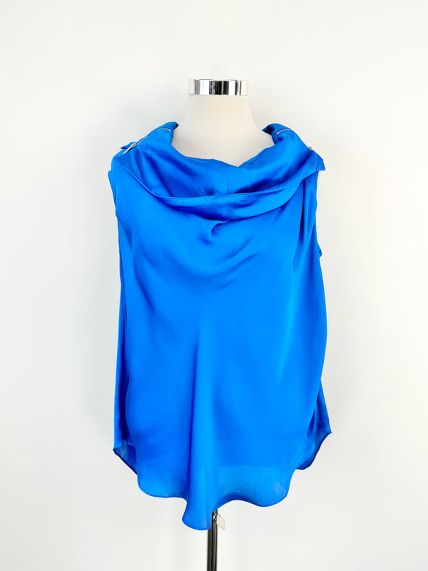 Michael by Michael Kors Water Blue Top - AU18/20