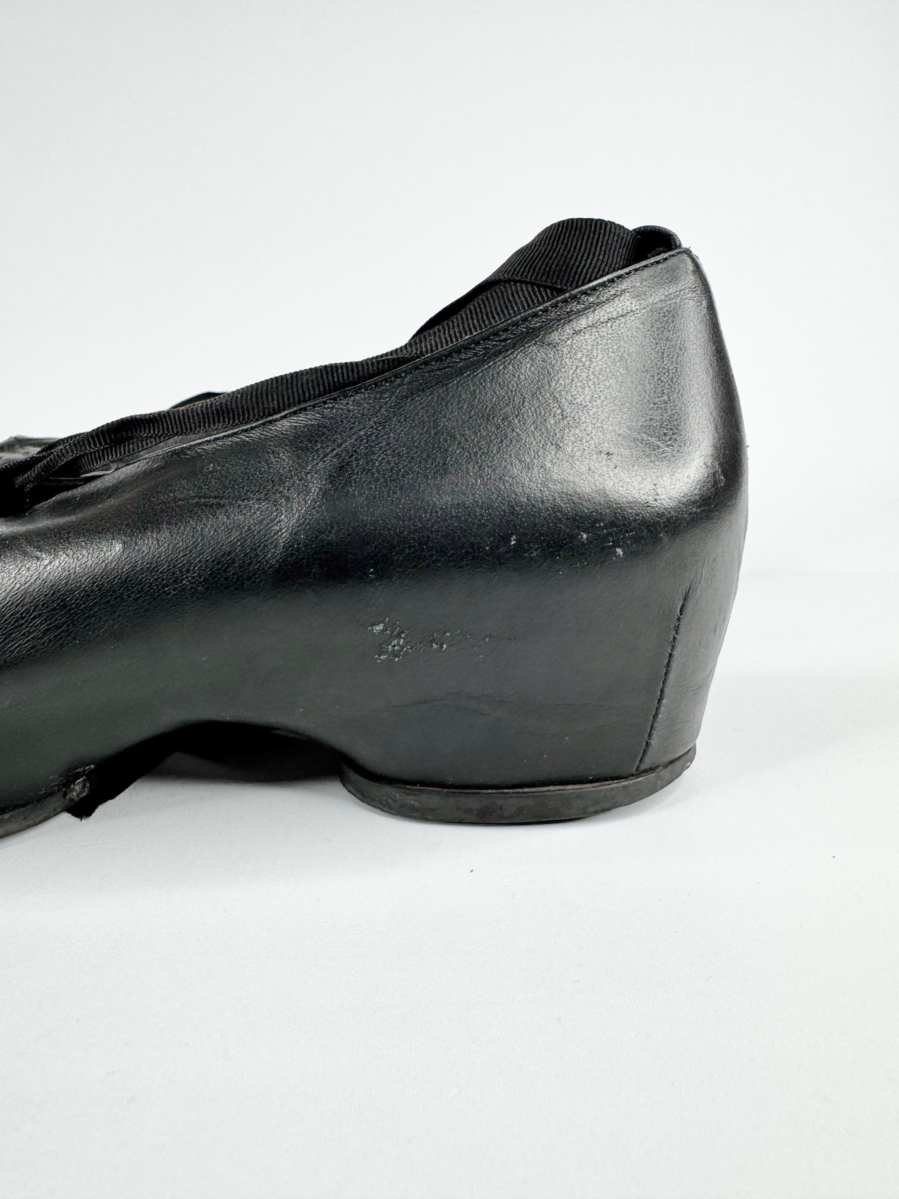 Preston Zly Black Lace Up Shoes - EU39/40