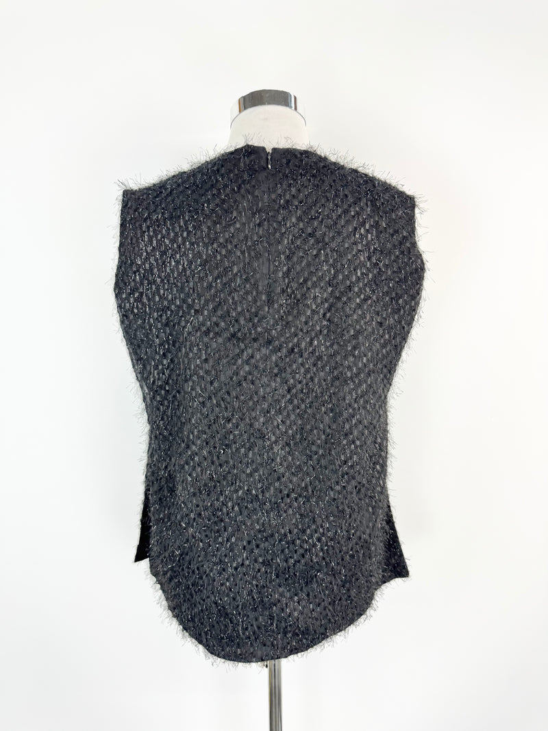 Cos Black Sleevless Top - AU12