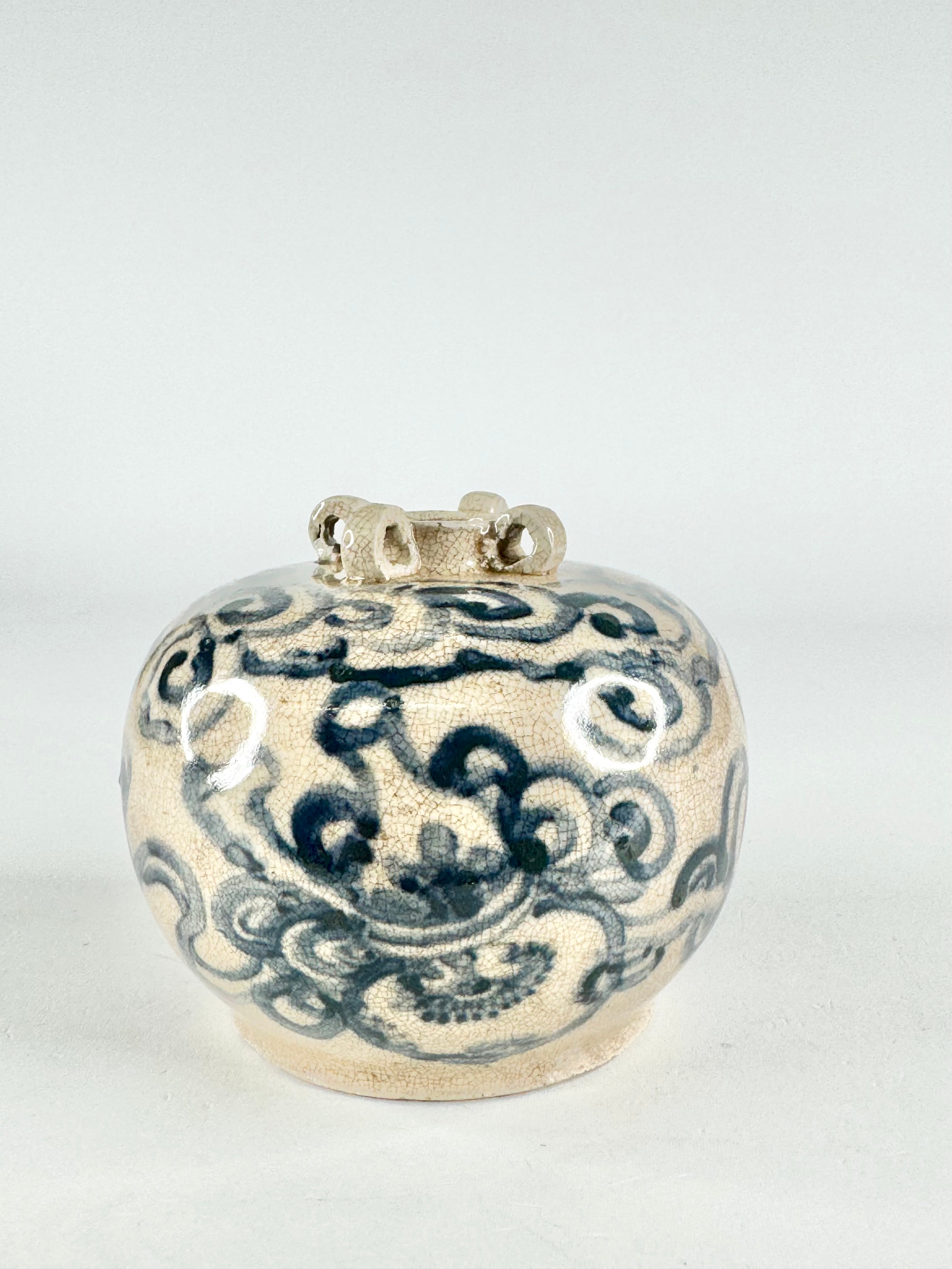 Antique Ming Dynasty Porcelain Jar