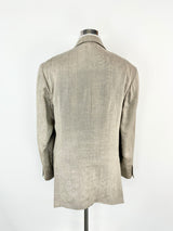 Lanificio F. LLi Cerruti Taupe Cashmere Blend Suit Jacket - 54R