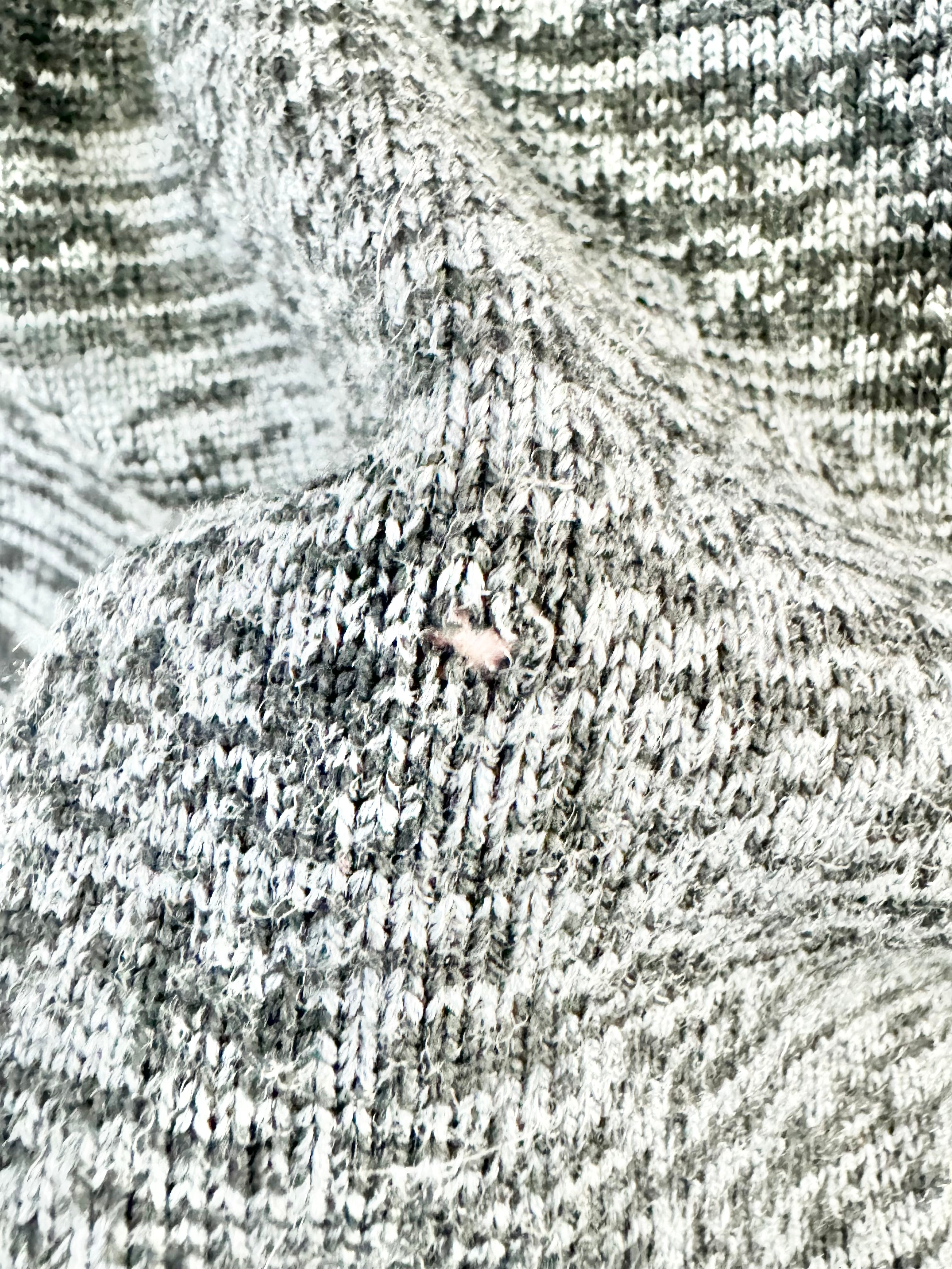Kenzo Grey & Black Tiger Pattern Knitted Dress - AU10