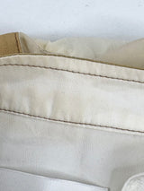 Initial Fashion Sheer Beige Nylon Coat - AU12