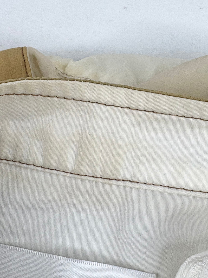 Initial Fashion Sheer Beige Nylon Coat - AU12