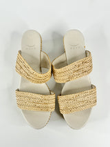 Husk Straw Espadrilles - EU38