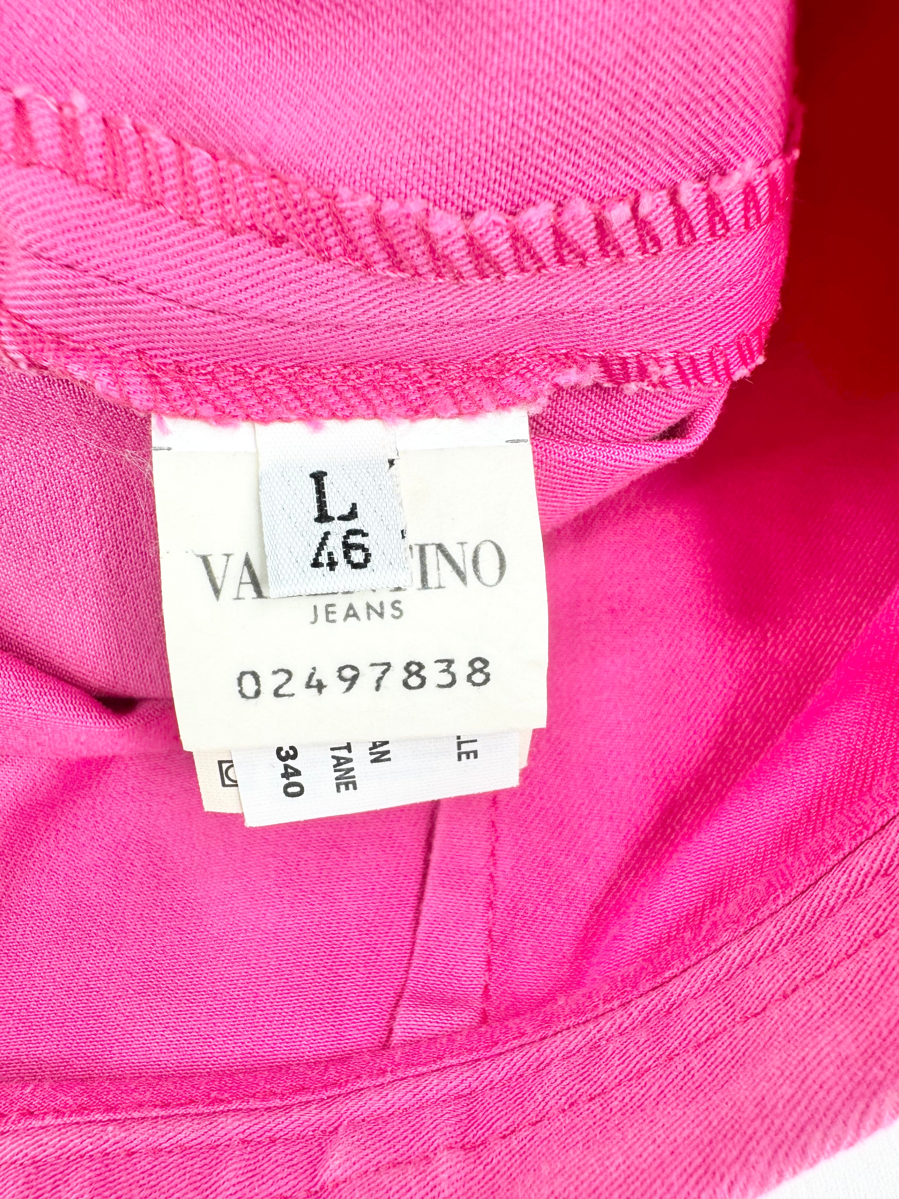 Valentino Jeans Flamingo Pink Capris - AU12/14