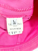 Valentino Jeans Flamingo Pink Capris - AU12/14