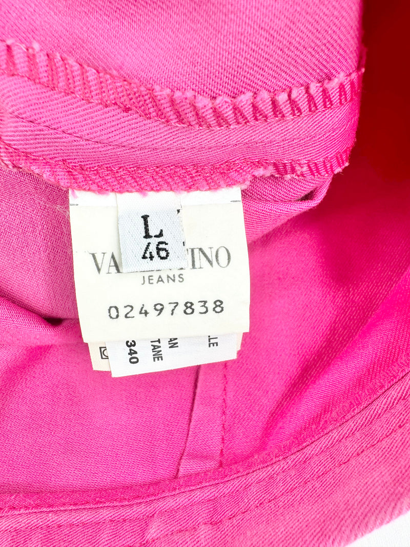 Valentino Jeans Flamingo Pink Capris - AU12/14