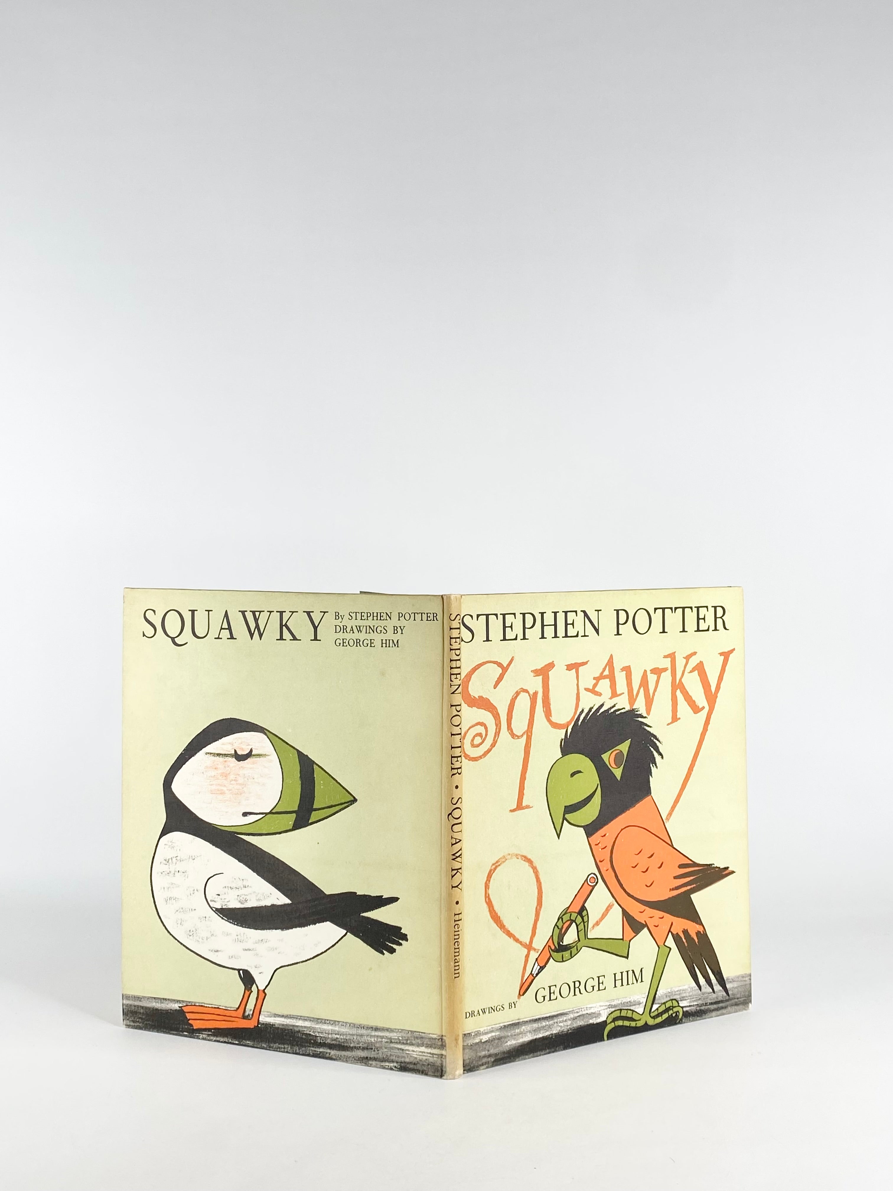 Stephen Potter 'Squawky' Hardcover Children's Book