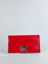 Ralph Lauren Strawberry Red Wallet