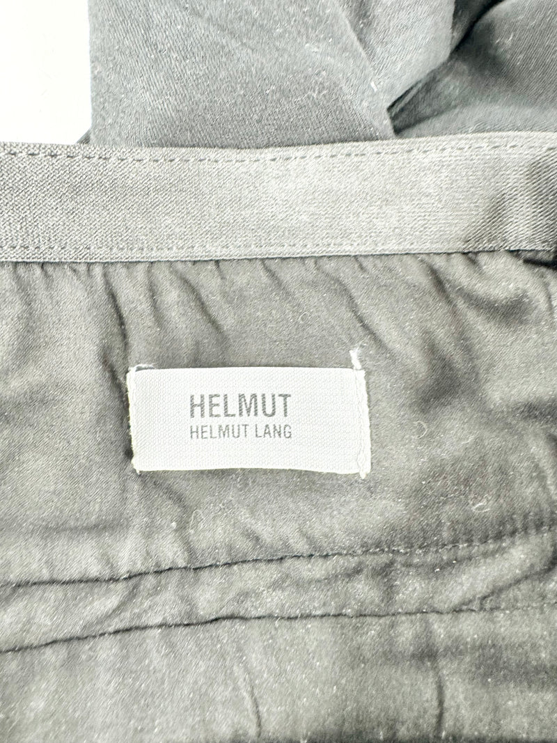 Helmut Lang Stretchy Black Low Rise Slacks - AU10