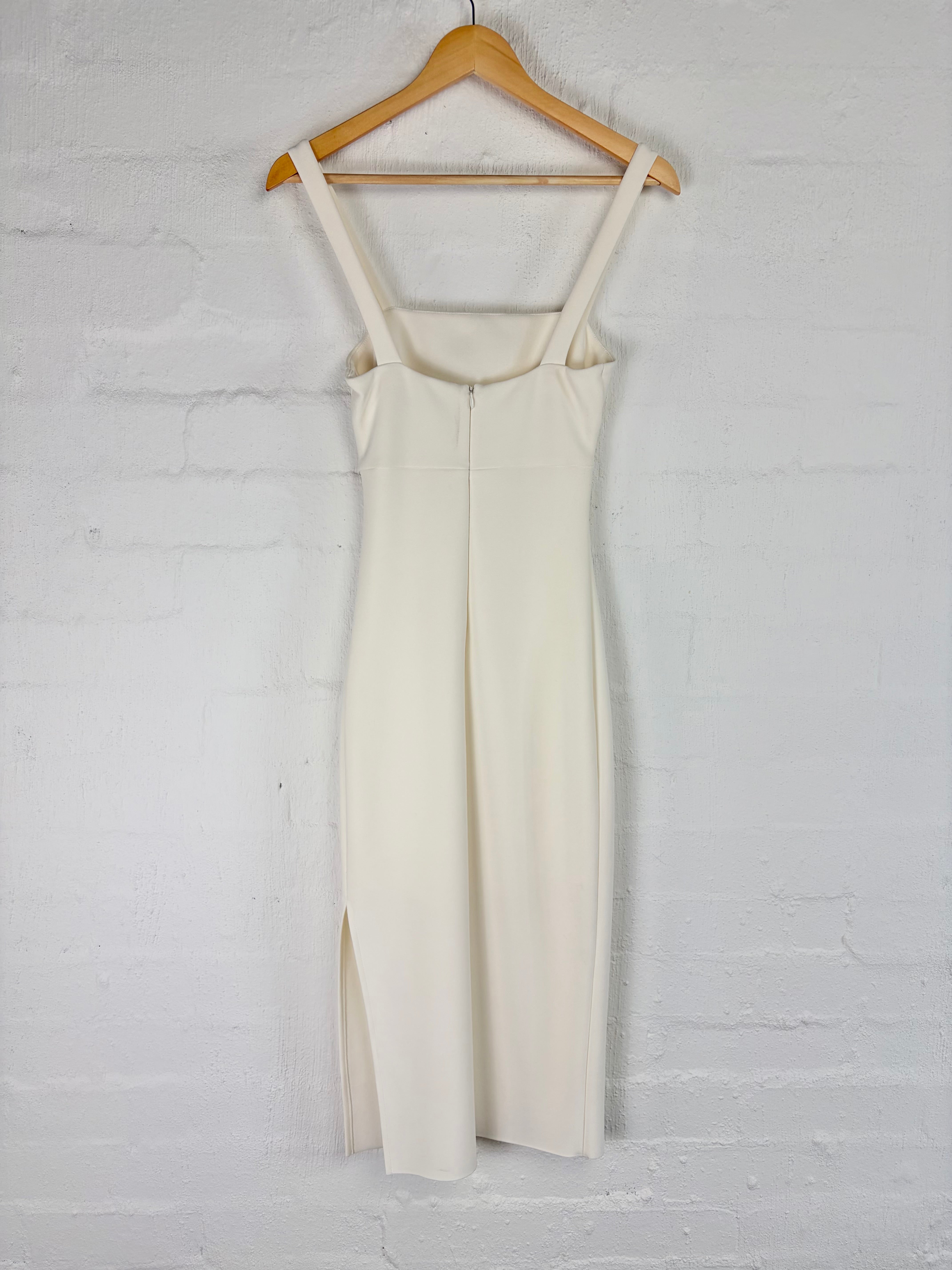 Bec + Bridge Cream Bodycon Dress - AU6