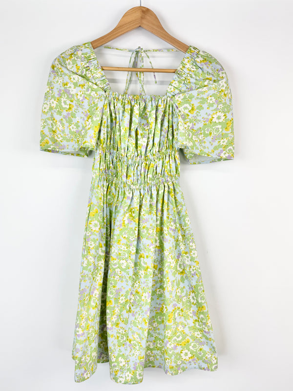 Incu Collection Blue & Green Summer Dress - AU4