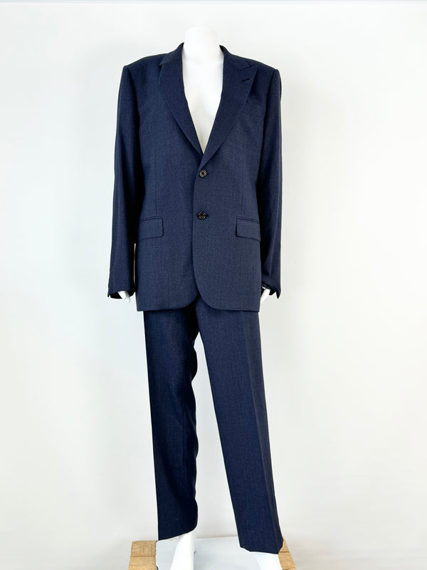 Chester Barrie Deep Blue Wool Suit WT - 42R