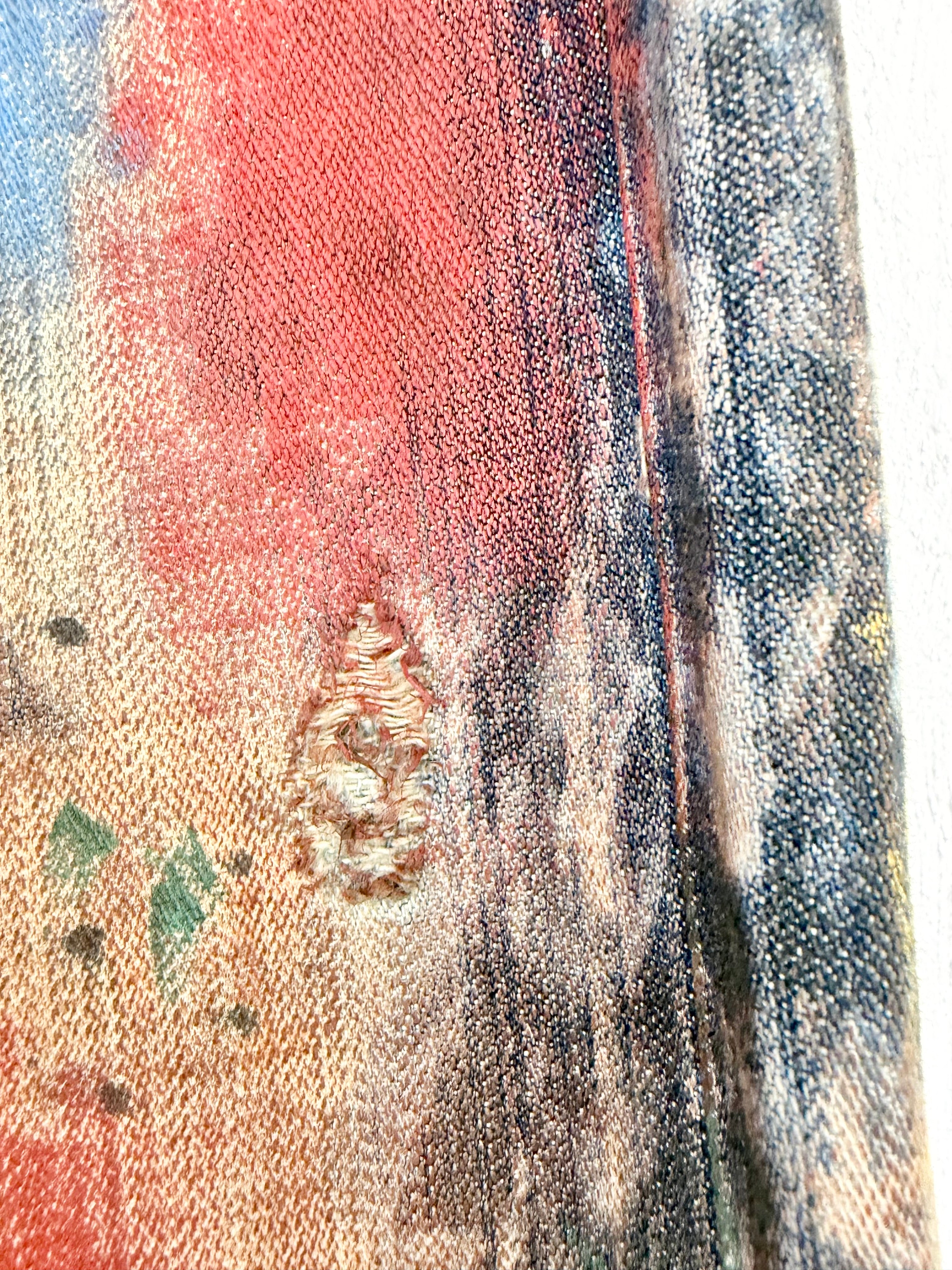 Ralph Lauren Spray Paint Pattern Denim Jeans - 32
