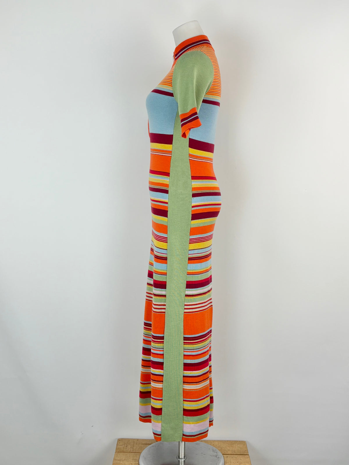 Alémais Multicolour 'Alexandra' Stripe Dress - AU6/8