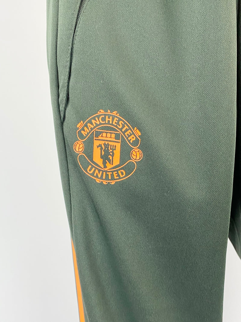 Adidas Manchester United Green Track Pants - M