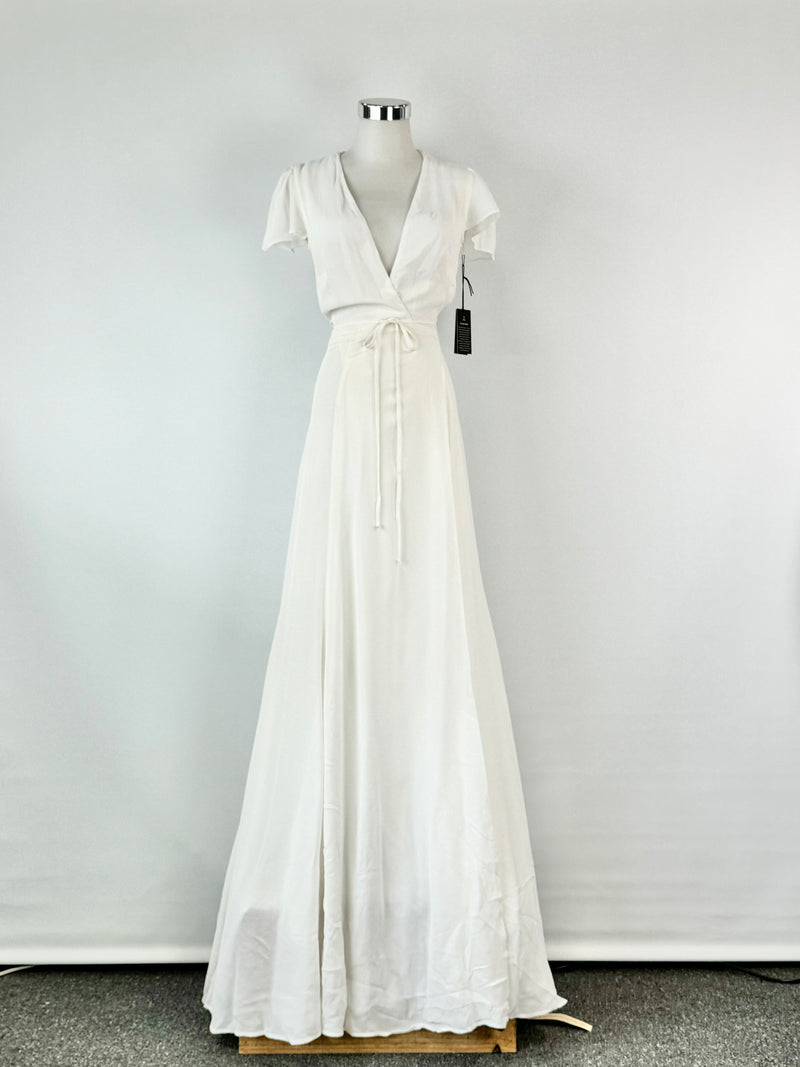 Reformation 'Rosey' Ivory Maxi Dress NWT - AU6/8