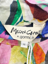 Gorman x Megan Grant Multicolour Garden Polo Top - AU14