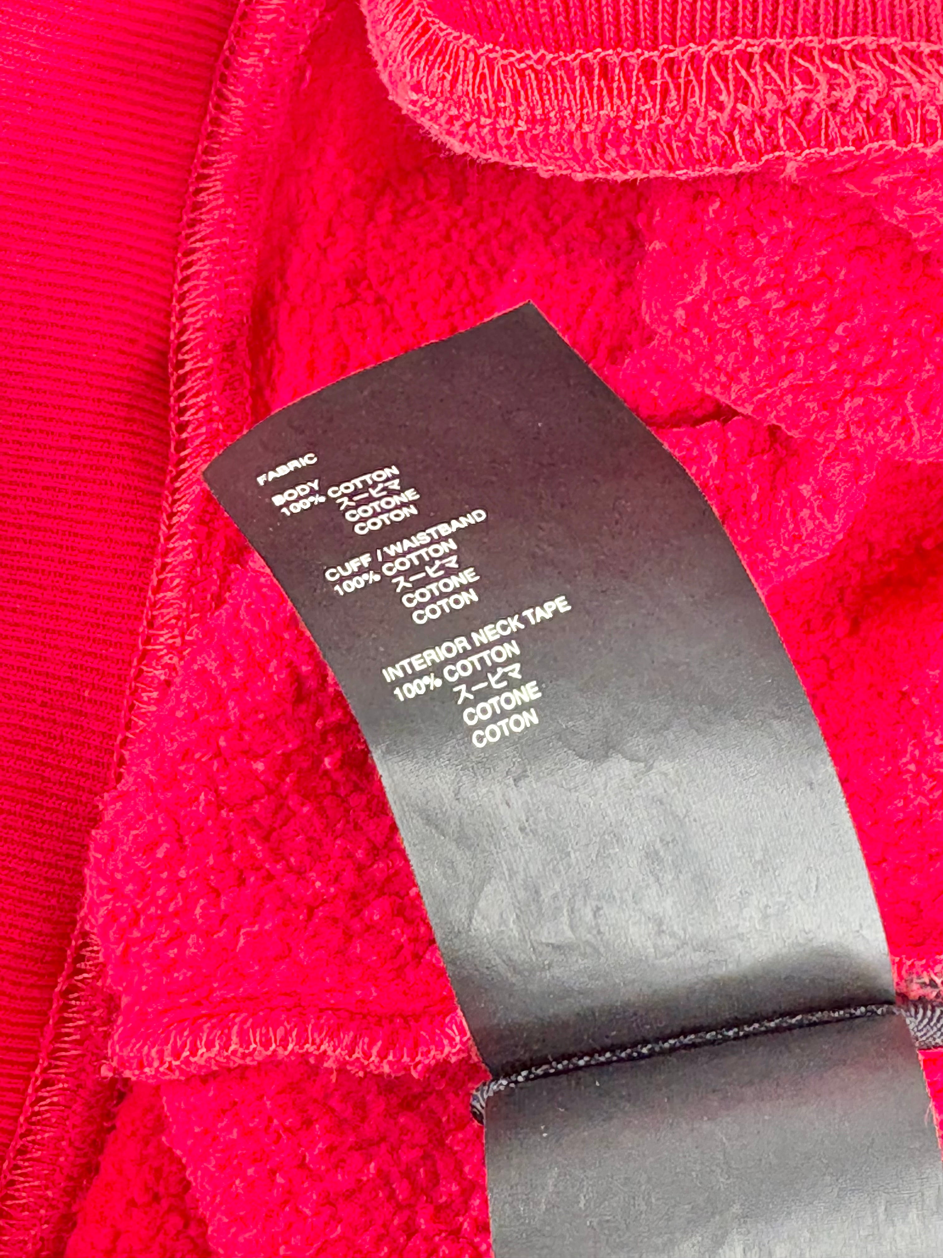 Fear of God Red '7' Pullover Hoodie - M