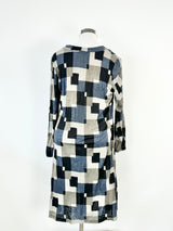 Jean Jones Square Patterned Dress - AU20