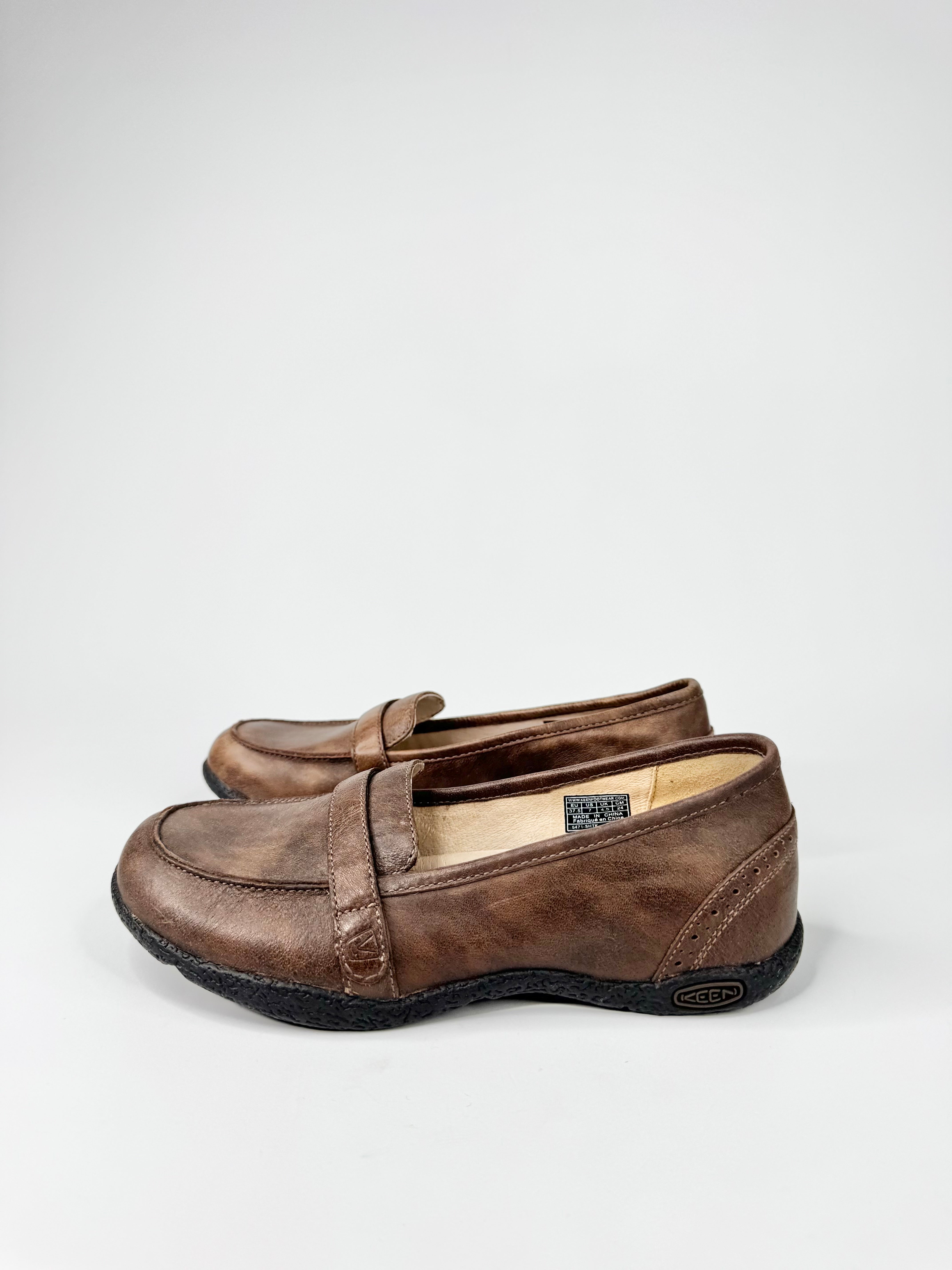 KEEN Brown Comfy Slip-on Shoe - EU38