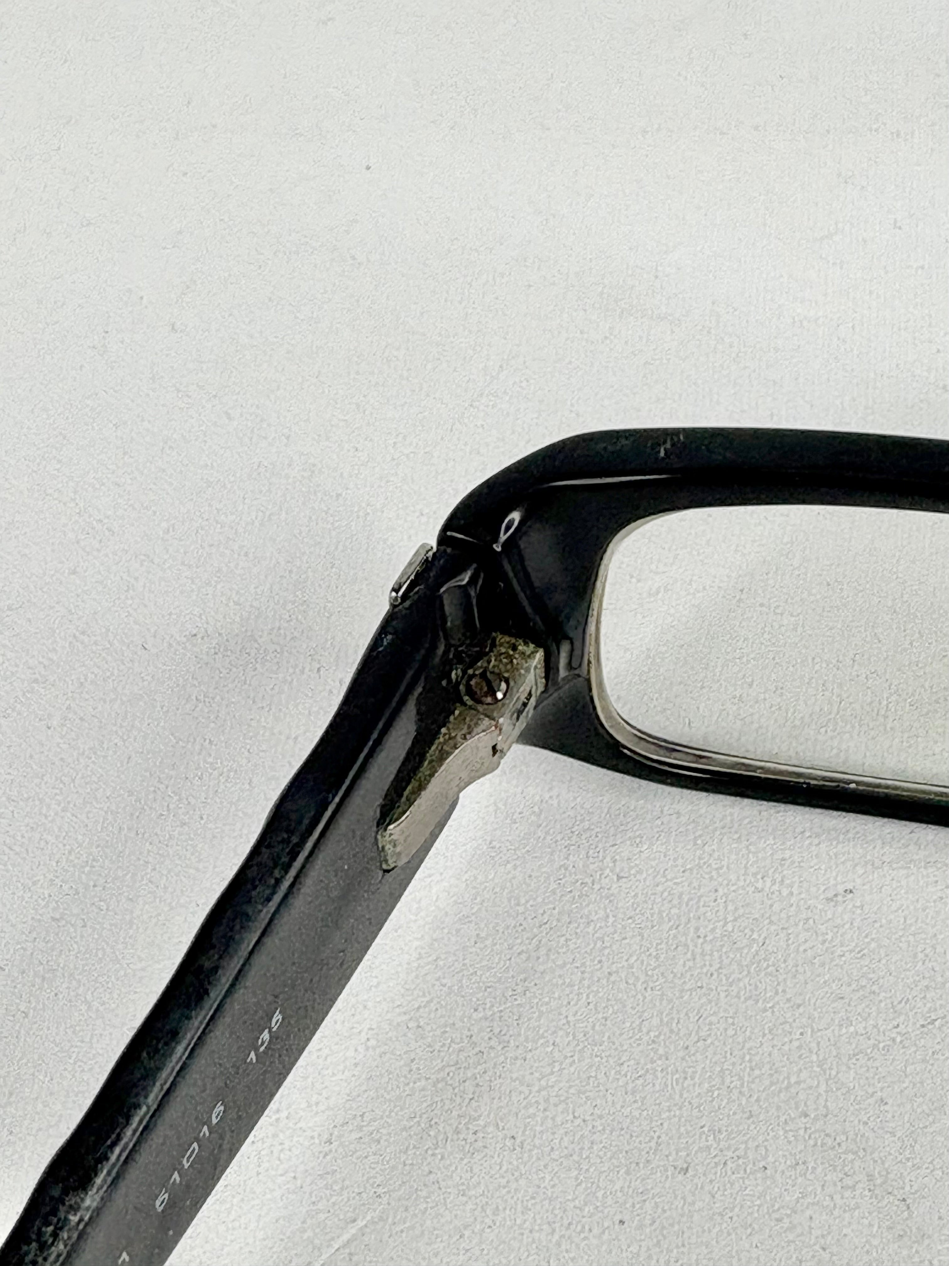 Burberry Black Rectangular Frame Glasses