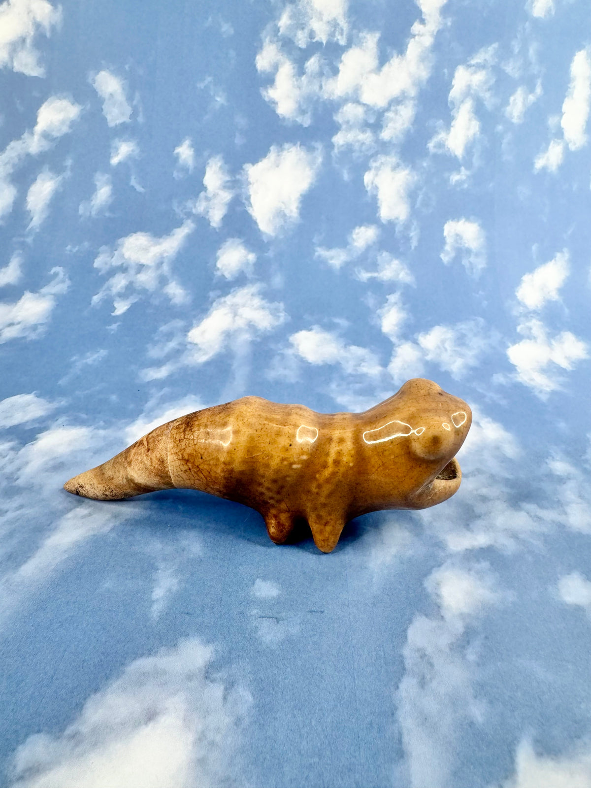 Ceramic Hungry Ceramic Lizard