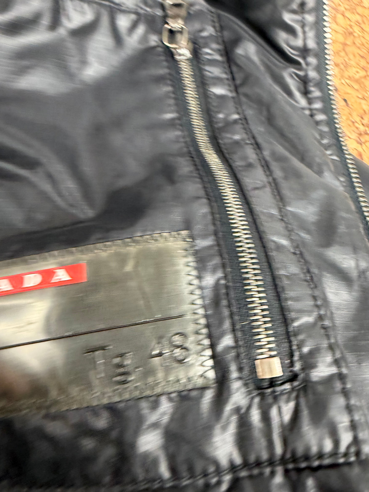 Prada Sport Black Padded Polyester Jacket - AU8/10