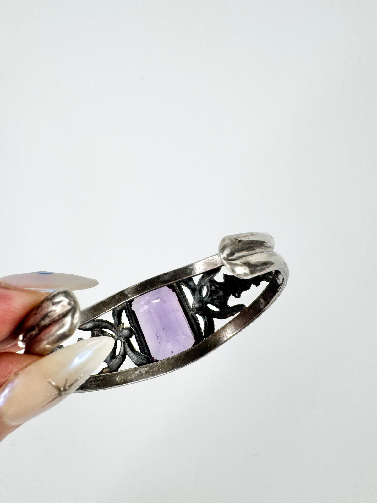 Vintage Sterling Silver Cuff