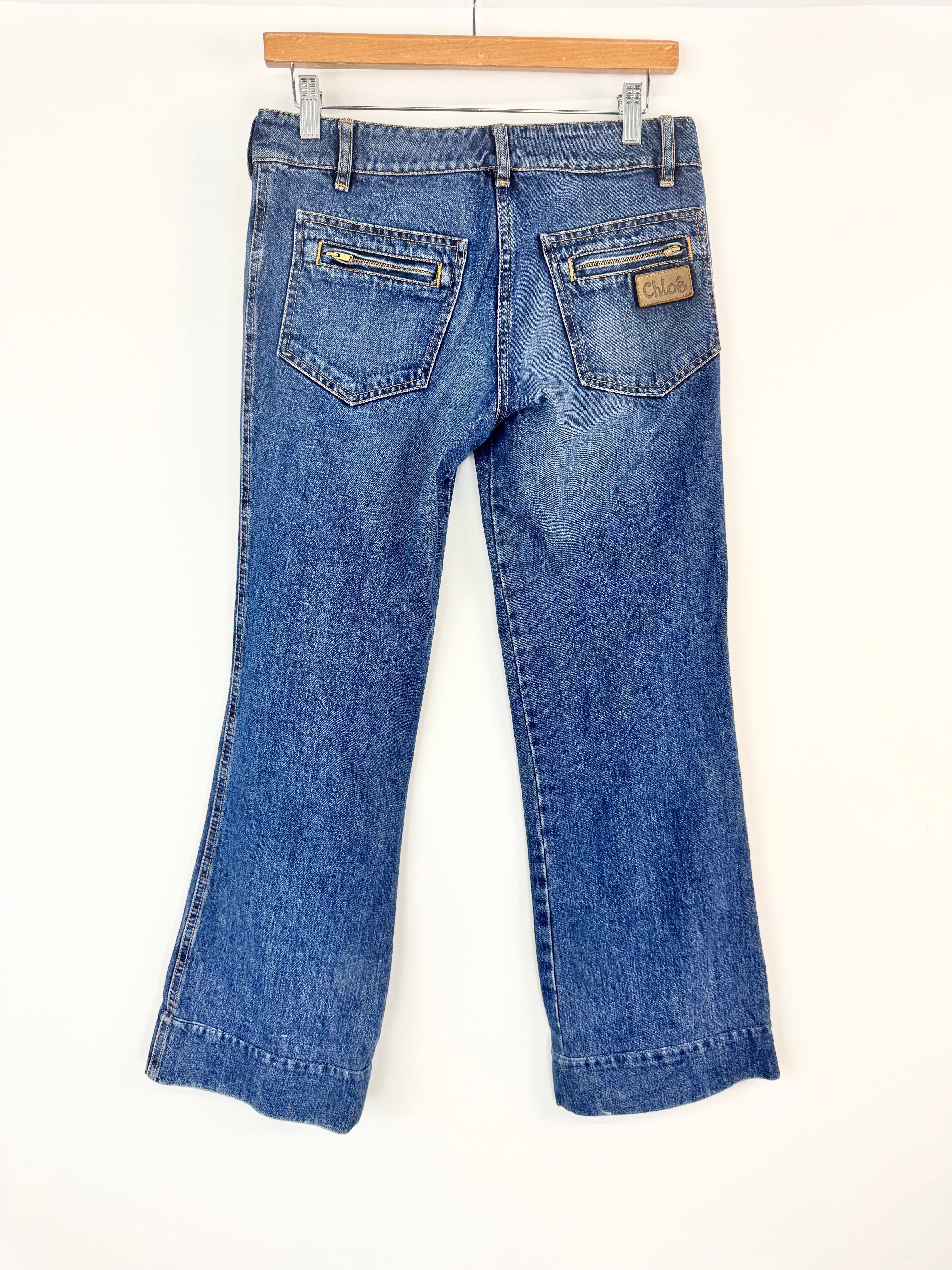 Chloe 'Carbone' Low Rise Jeans - AU10