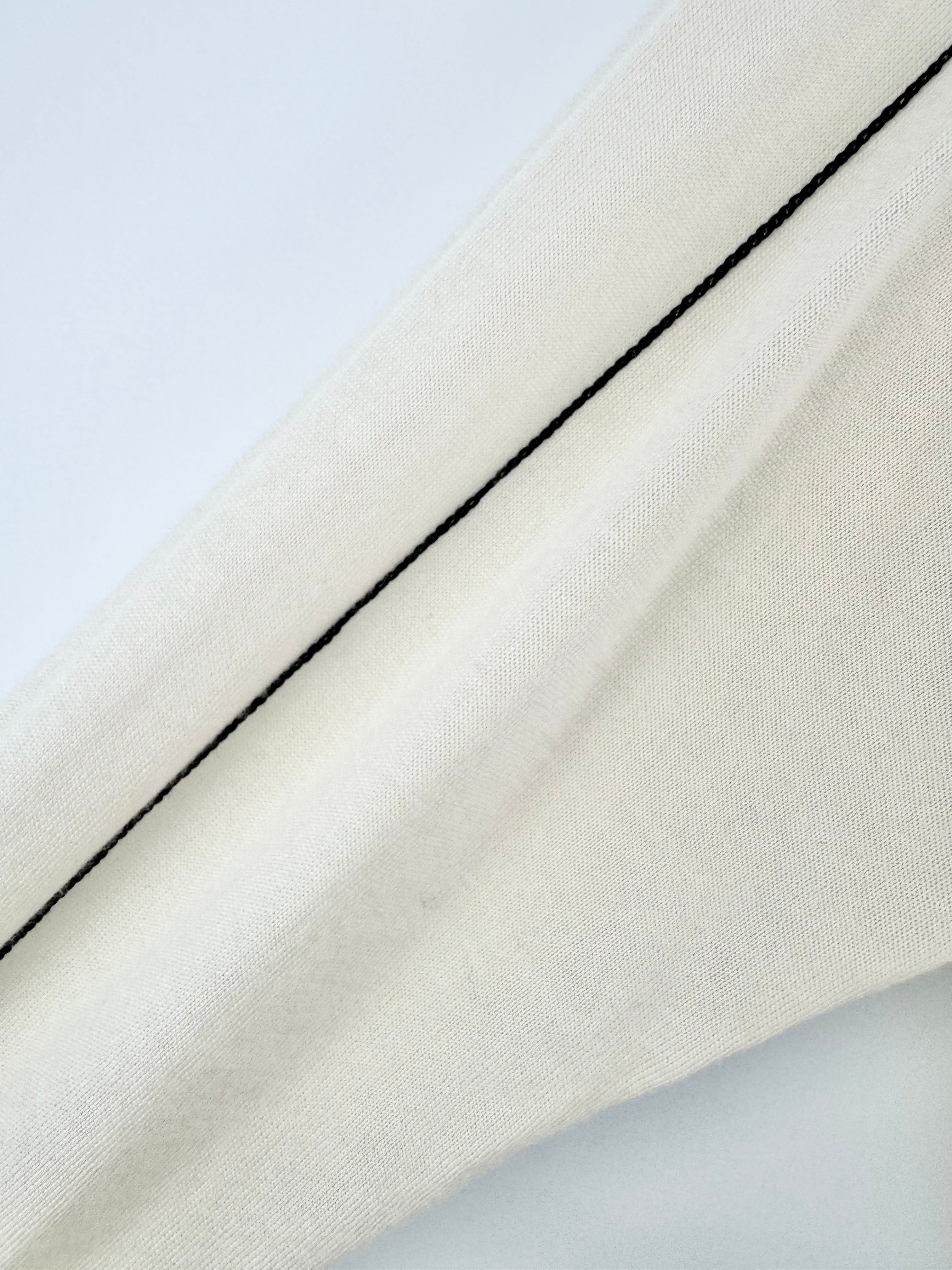 Céline Cream Cashmere X Roll Neck Sweater - AU10/12
