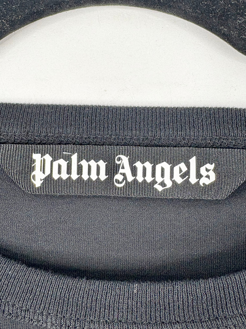 Palm Angels Fitted Black 'Life is Palm' T-Shirt - XL