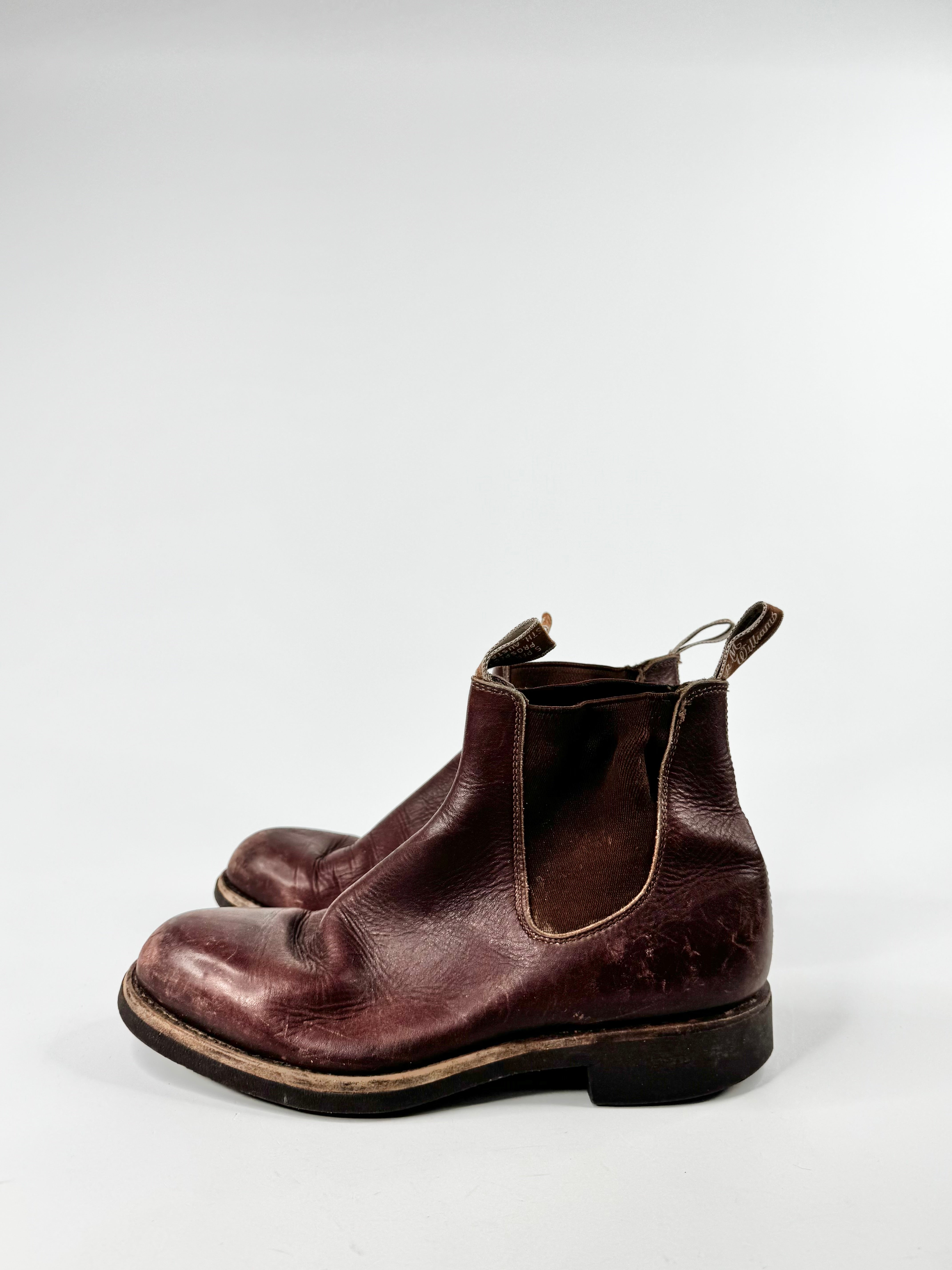 R.M. Williams Red Boots - 6.5G