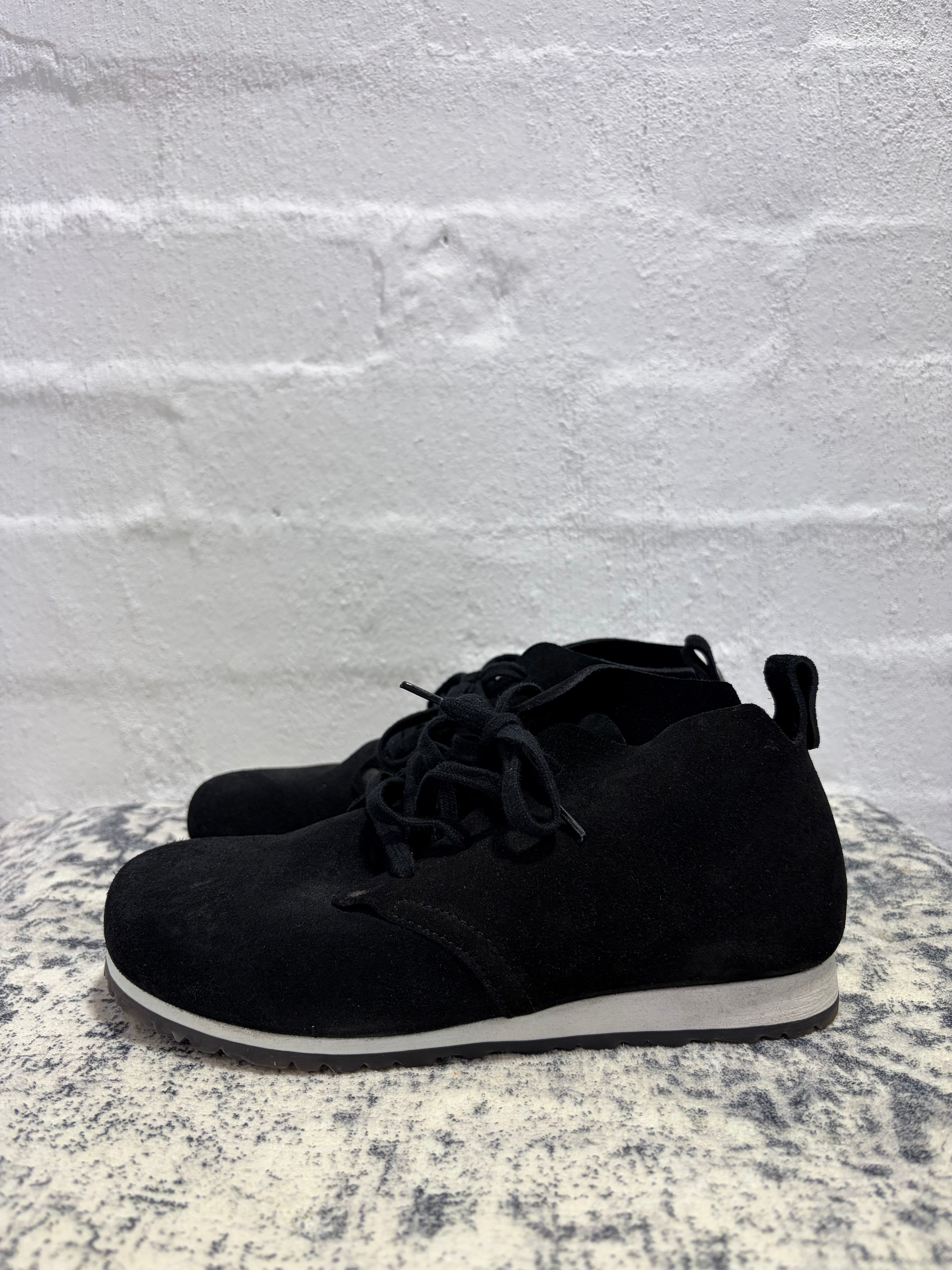Birkenstock Black Dundee Suede Sneakers - EU38