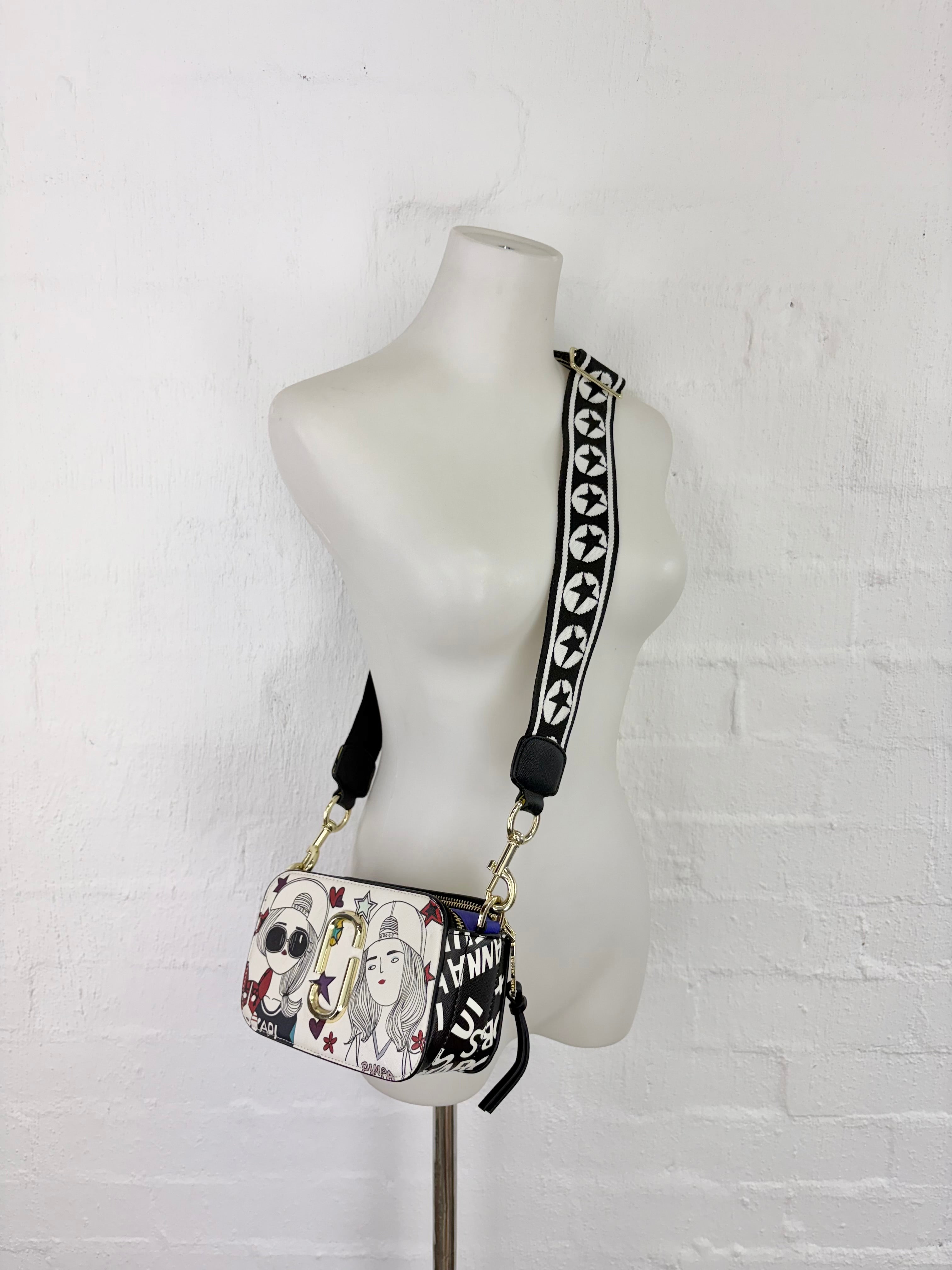 Limited Edition Marc Jacobs x Anna Sui 'Snapshot' Crossbody Bag