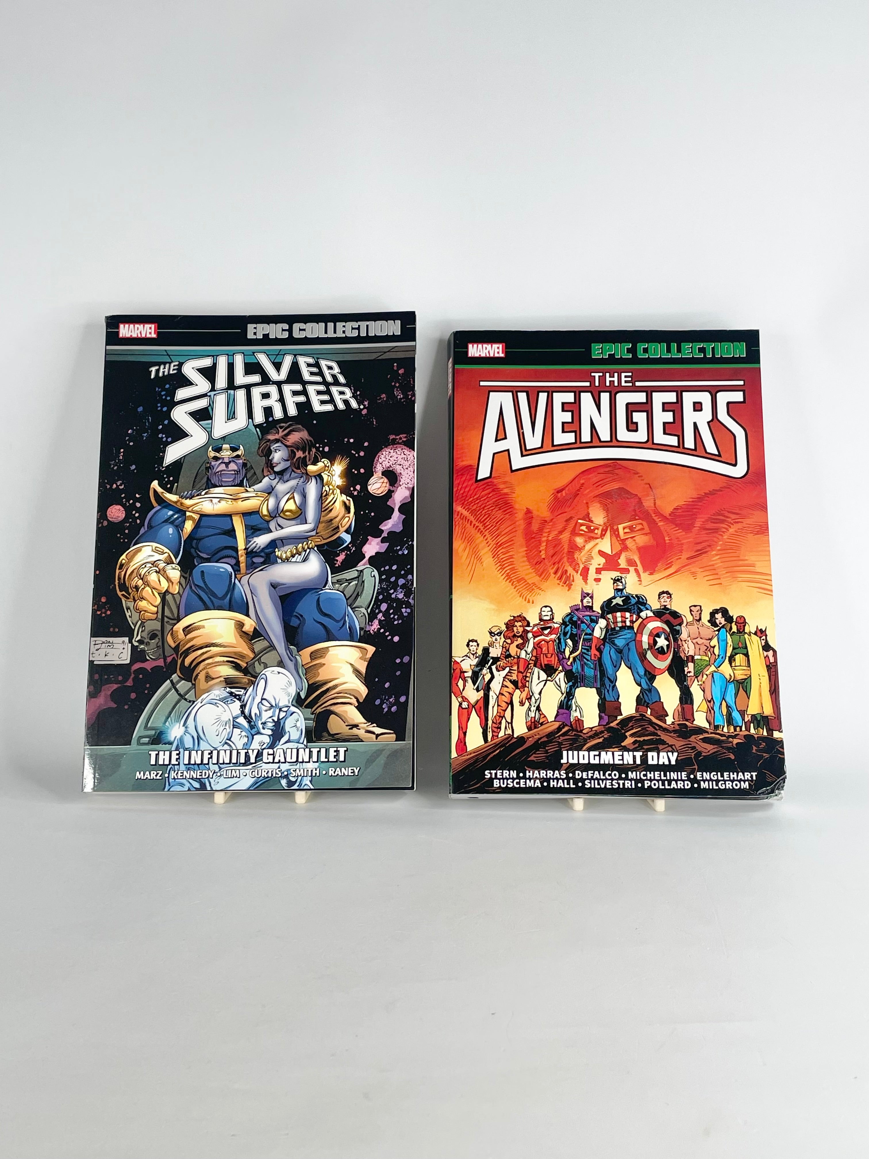 Marvel Epic Collection - The Avengers Judgement Day & Silver Surfer Infinity Gauntlet Comics