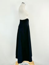 Iris & Ink Black Pleated Skirt NWT - AU8