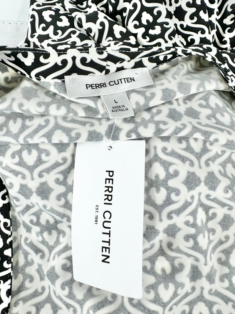 Perri Cutten Black & White 'Pippa Dress NWT - AU12/14